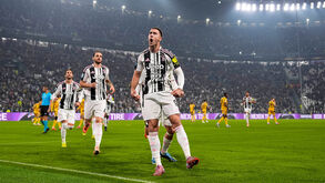 Vlahović é uma das figuras da Juventus