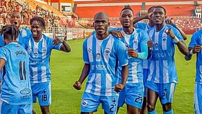 Desportivo da Lunda Sul celebra vitória contra Luanda City no Girabola