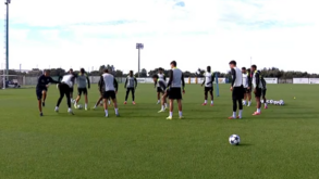 Sporting afina estratégia para jogo com a Juventus