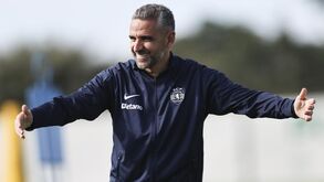 Um regresso desejado: o onze provável do Sporting para o jogo com o Santa Clara