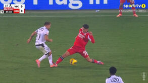 Caso Sudakov-Samu, no V. Guimarães-Benfica