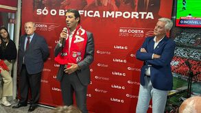 Rui Costa na Casa de Benfica de Évora