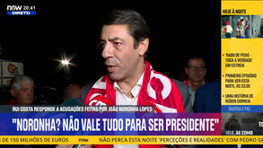Rui Costa e as acusações de ter sido 'bandeira eleitoral' de Vale e Azevedo: «Não vale tudo, tem de haver respeito»