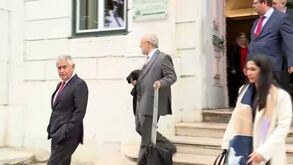 Luís Filipe Vieira à saída do Supremo Tribunal de Justiça na 'Operação Lex'