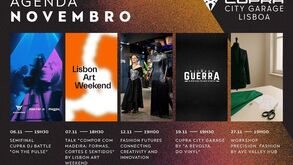 Agenda de novembro na Cupra City Garage em Lisboa com vários eventos