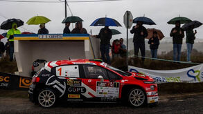 Apesar da chuva o publico marcou presença nas estradas da Grande Lisboa