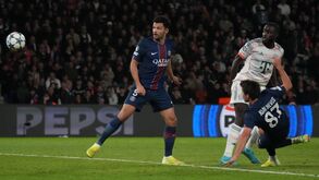 João Neves marca no PSG-Bayern