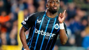 Carlos Forbs fez uma exibição de gala na Champions