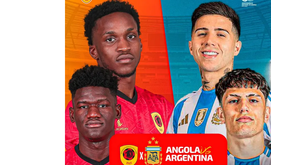 Angola defronta Argentina no próximo dia 14