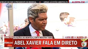Abel Xavier nas eleições do Benfica