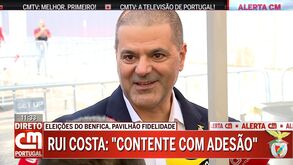 Cristóvão Carvalho falou aos jornalistas antes de votar