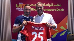 Artur Jorge com Bino Maçães