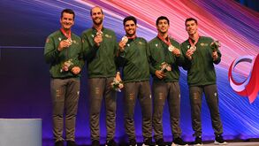 Portugal conquista bronze no Mundial de Trampolim por equipas, em Pamplona
