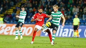 Hjulmand em destaque no jogo Sporting - Santa Clara