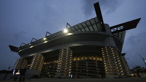 O palco do duelo entre Inter e Lazio
