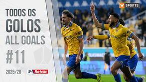 Não viu? Então veja agora: todos os golos da 11.ª jornada da Liga Betclic