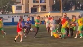 Clima aqueceu na distrital de Setúbal: Quintajense-Alcacerense foi palco de autêntica batalha campal