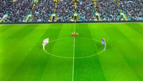 Adeptos do Celtic boicotam minuto de silêncio em memória dos militares mortos na 1.ª Guerra Mundial