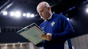 Jorge Braz terá dois testes com a Ucrânia