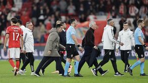 Mário Branco e Mourinho após o jogo