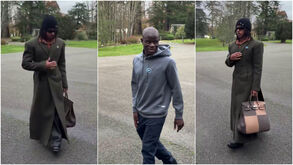 Koundé volta a surpreender na chegada à concentração da seleção francesa: já há quem fale em 'Paris Fashion Week'