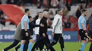 Mário Branco após o Benfica-Casa Pia