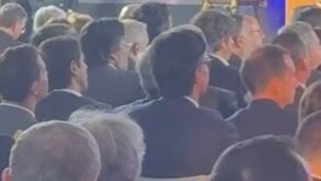 Novas imagens de Frederico Varandas e Rui Costa na tomada de posse de Carlos Moedas