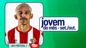 Werton, jovem do mês na Liga Portugal 2, set./out