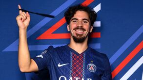 Vitinha 'imita' o seu festejo no PSG