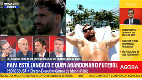 Pedro Sousa: «Rafa Silva até de costas jogava neste Benfica»