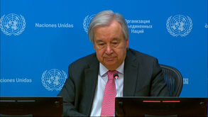 Guterres afirma que a ONU está 'a aumentar substancialmente' ajuda humanitária que entra em Gaza