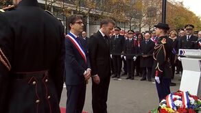 Macron homenageia vítimas dos atentados de Paris