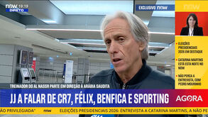 Jorge Jesus fala das mudanças no Al Nassr e destaca João Félix e Ronaldo: «Estão a jogar de olhos fechados»