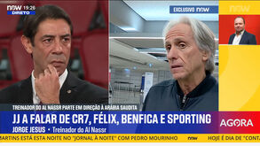 Jorge Jesus: «Rui Costa foi um discípulo de Vieira. Os sócios escolheram-no e bem»