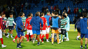 Santa Clara-Sporting foi quente
