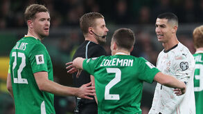 Glenn Nyberg foi o árbitro do Irlanda-Portugal