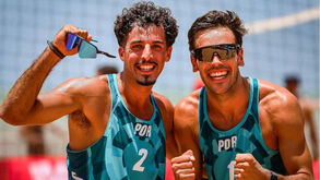 João Pedrosa e Hugo Campos com estreia vitoriosa no Mundial de voleibol de praia