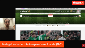 10 Minutos Record: o desastre na Irlanda, o possível castigo de Ronaldo e as contas de Portugal