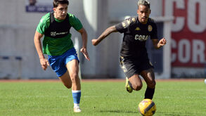 Paulinho Bóia no teste contra Machico