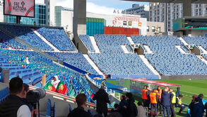 A conversa de Martínez com Dalot e vice-presidente do FC Porto presente: o último treino da Seleção