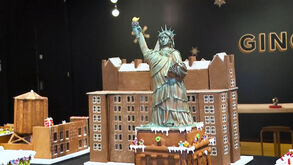 Nova Iorque em biscoito de gengibre: o festival mais açucarado no ano