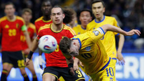 Jogo entre Bélgica e Cazaquistão termina com empate, adiando apuramento para o Mundial'2026