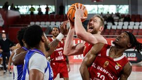 Clássico de basquetebol entre e Benfica e FC Porto no Pavilhão da Luz