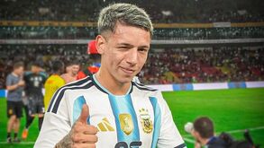 Prestianni ao serviço da seleção argentina