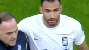 Pavlidis no momento da substituição