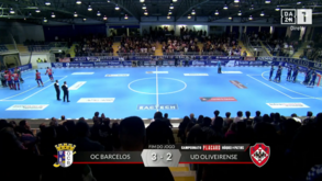 OC Barcelos bate Oliveirense e regressa ao 2.º lugar da Liga Placard de hóquei em patins