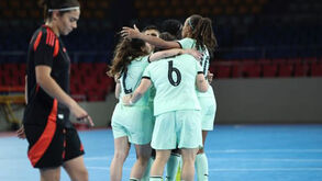 Portugal vence Colômbia em jogo de preparação para o Mundial de futsal feminino
