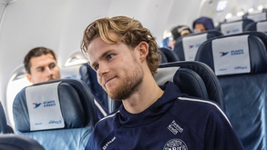 Hjulmand concentrado com a Dinamarca