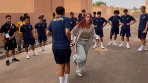 Freestyler argelina 'enfrentou' seleção portuguesa Sub-17 de futsal: este foi o resultado
