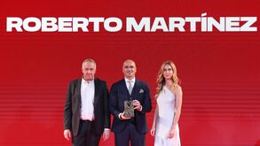 Roberto Martínez homenageado com o prémio Trajetória na Gala Valores del Deporte